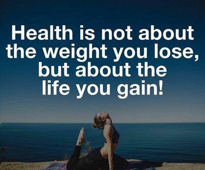 Health is not about the weight you lose, but the life you gain-Laci Meacher TruVision